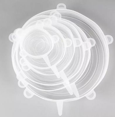 6部分のシリコーンの新しい保存カバー