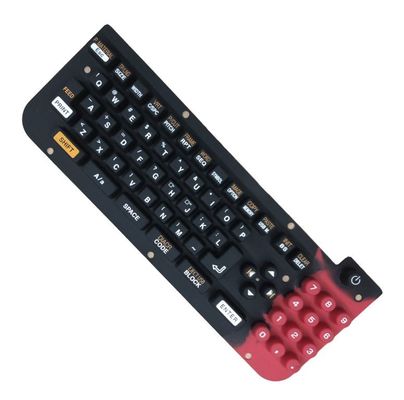 SGSの防水折り畳み式のラップトップのシリコーンのキーボード30の海岸A