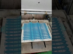 シリコンベビーフィッティングスプーン オプション色とロゴのカスタムパッケージ